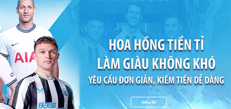 Nhận được chiết khấu khủng khi đăng ký đại lý nhà cái 